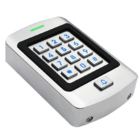 Teclado para control de acceso con lector tarjetas y con mando remoto