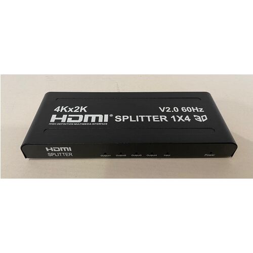 Distribuidor de 1 entrada a 4 salidas HDMI