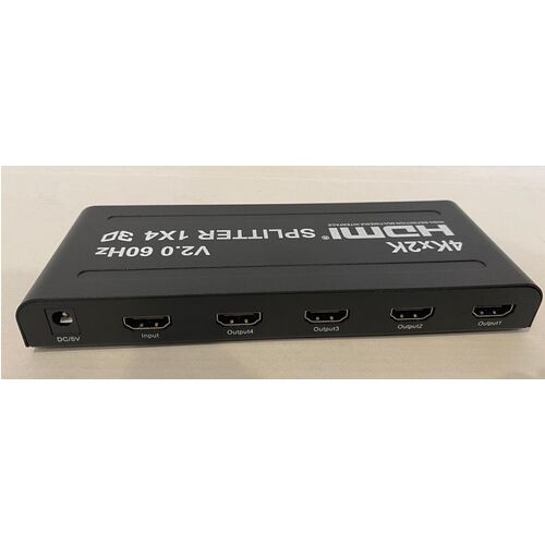 Distribuidor de 1 entrada a 4 salidas HDMI