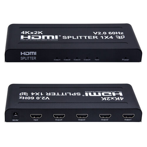 Distribuidor de 1 entrada a 4 salidas HDMI
