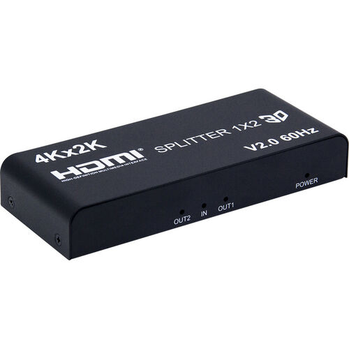 Distribuidor de 1 entrada a 2 salidas HDMI