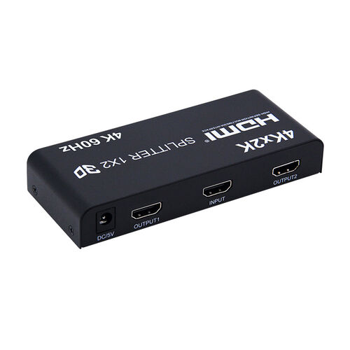 Distribuidor de 1 entrada a 2 salidas HDMI