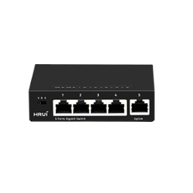 Switch de 5 puertos gigabit + uplink