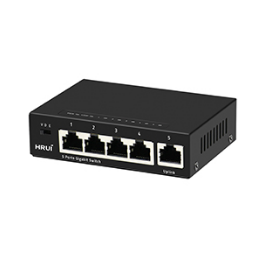 Switch de 5 puertos gigabit + uplink