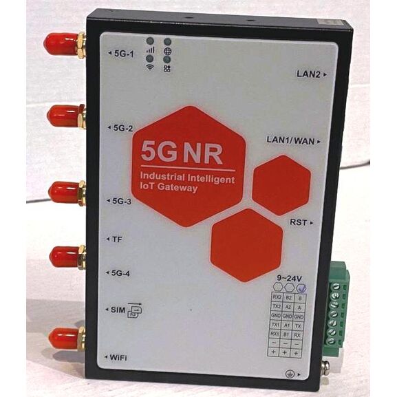 Router industrial 4G/5G Dual SIM redundante