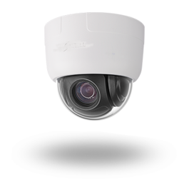 Minidomo IP motorizada 4 MP 12X