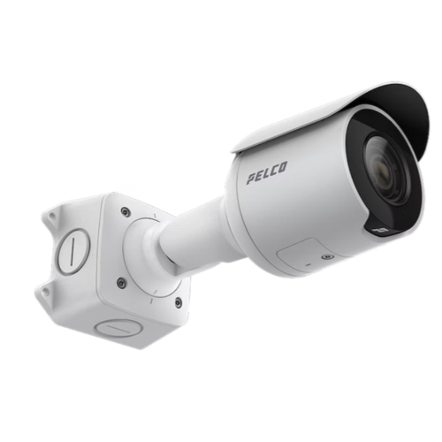 Cmara Bullet Sarix Pro 4 con resolucin de 2MP. Uso en exterior, IR. Lente de 3.4-10.5 mm