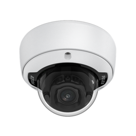 Cámara Domo Sarix Pro 4 con resolución de 5Mpx. Uso en interior. Lente de 3.4-10.5 mm