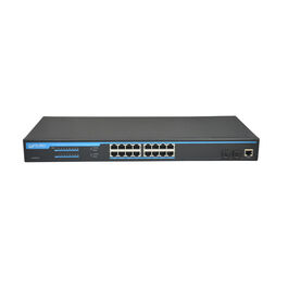 Switch PoE gigabit gestionable 16 puertos + 2 SFP