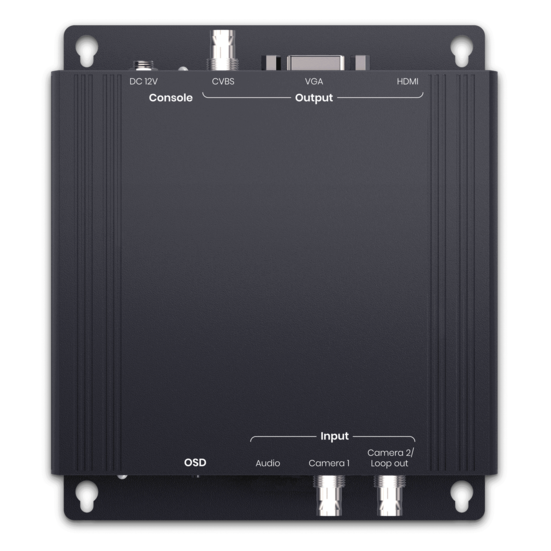 Conversor de CVBS / AHD / CVI / TVI a HDMI / VGA / Vdeo compuesto 4K