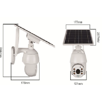 Camara SOLAR con Movimiento y conexion 4G