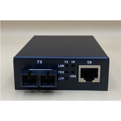 Conversor de fibra ptica a ethernet 10/100/1000 Base FX MULTIMODO