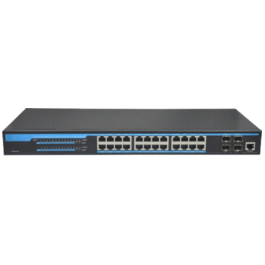 Switch 24 puertos Ultra PoE + 4 SFP gestionable