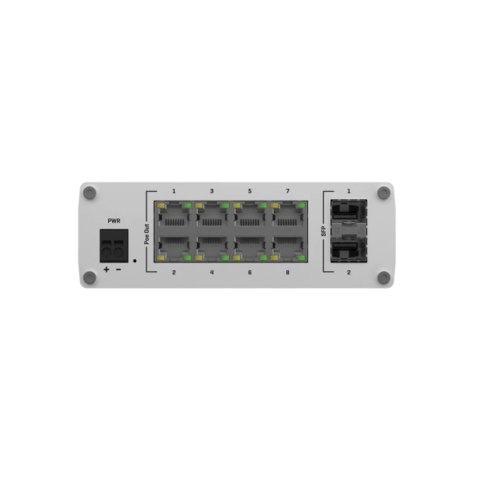 Switch Industrial de 8 puertos POE + 2 SFP