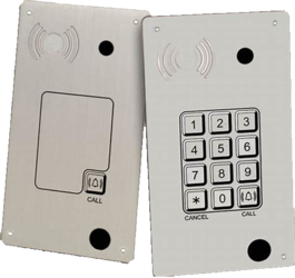 Intercomunicador  telefonico antivandalico con 4G de un  pulsador