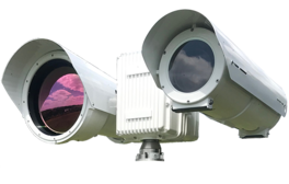 Posionador IP biespectral con camara termica REFRIGERADA con lente Varifocal de 45,6 a 785 mm