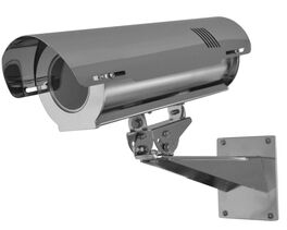 Carcasa de acero inoxidable IP 67 con alimentacion POE.