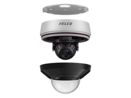 Camara Domo de 5 MPx Sarix Pro 4 Compact. Lente fija de 2,99 mm con IR. Reducidas dimensiones.