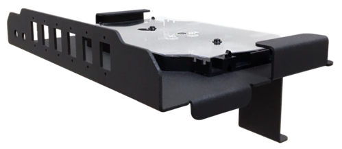 Bandeja de emplame de fibra.