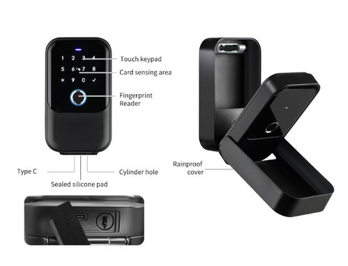 Caja de llaves de exterior con apertura por eKEY, tarjeta, contraseña o huella.