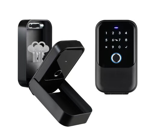 Caja de llaves de exterior con apertura por eKEY, tarjeta, contraseña o huella.