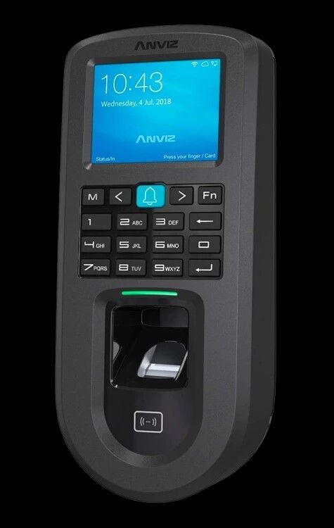 Detector biométrico para control de acceso y presencia