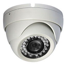 Domo IP de 4 MPX con lente Varifocal de 2,8 a 12 mm y Alimentacion POE