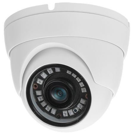 Domo IP de 4K con lente fija de 2,8 mm. 24 Led IR 20 mtrs