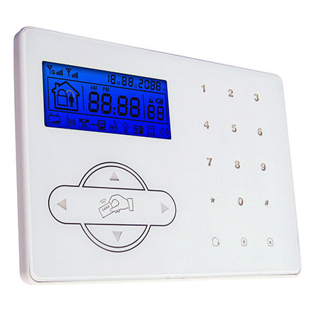 Kit alarma GSM con central, sensor de puerta, PIR, dos mandos remotos y dos TAGs