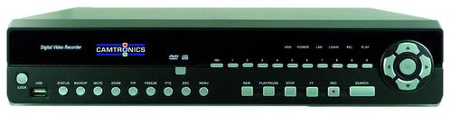 DVR 4 canales FULL HD (1920 x 1080) 4 entradas de alarma 4 entradas de audio. Sin HDD