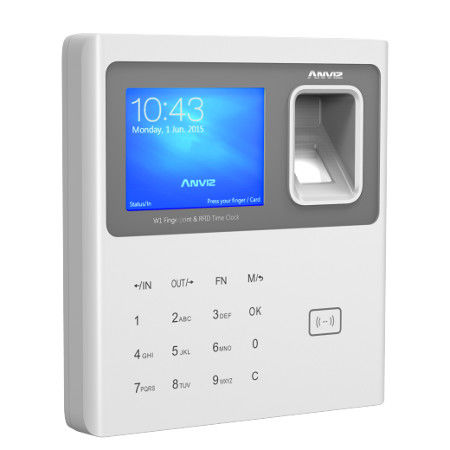 Control horario biométrico con RFID y teclado