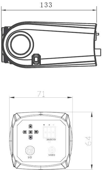 Cmara box Effio P 700 lneas WDR