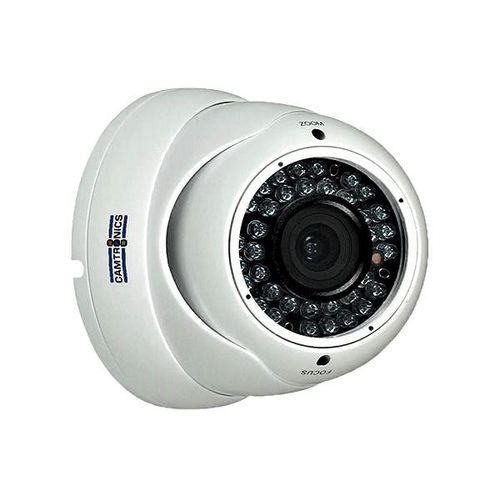 Domo AHD+TVI+CVI+CVBS 2 MPX (1080P). Lente 2.8 - 12 mm. 36 LEDs