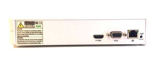 NVR 4 cmaras IP 1080P Onvif 2.4 sin HDD Small Housing