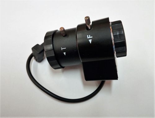 Lente para cmaras Megapxel FULL HD varifocal 3.8 a 8 Autoiris