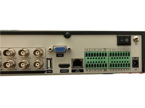 DVR 16 canales  CVBS + AHD + CVI + TVI + IP sin HDD