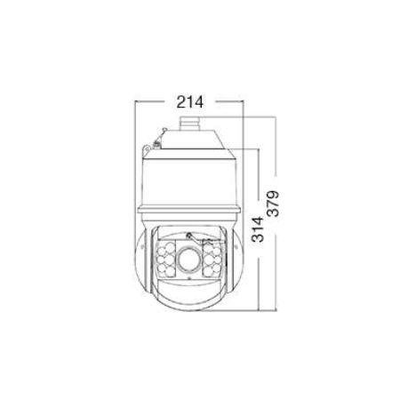 Speed dome IP 1080P 33X IR