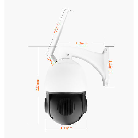 Speed dome IP WiFi 1080P 20X