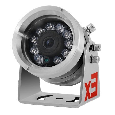 Cmara IP Acero Inoxidable entornos hostiles. Iluminacin IR. Lente 4 mm IP68