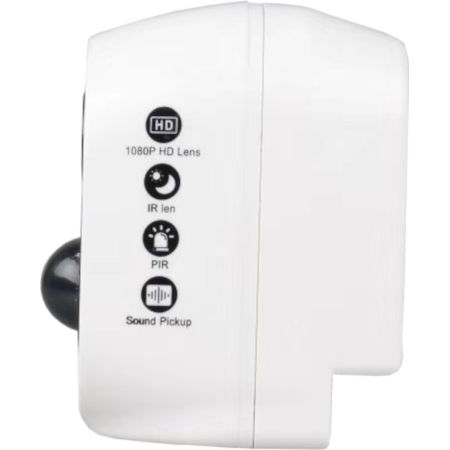 Cmara WiFi 1080P con batera de 10A y ranura para SD