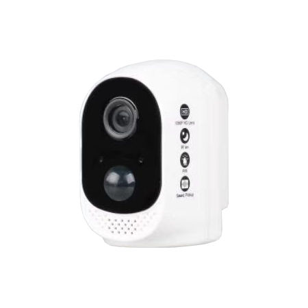 Cmara WiFi 1080P con batera de 10A y ranura para SD