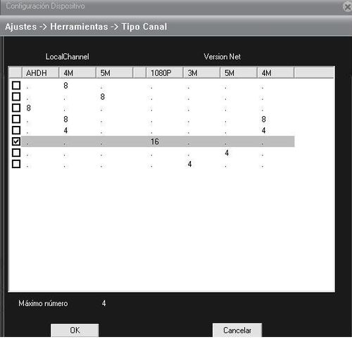 DVR hbrido 8 canales hasta 4K