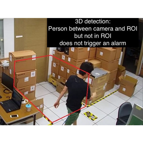 Analtica de Video que permite reconocer mas de 30 objetos y la Creacion de ROIS en una imagen