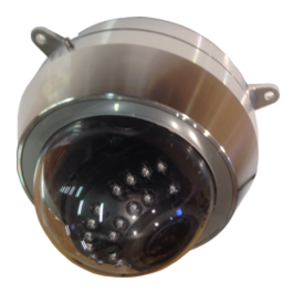 Domo IP FULL HD de acero inoxidable 2.8 a 12 mm WDR