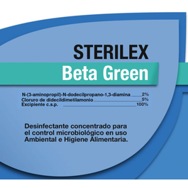 Botella de 1000 ml STERILEX BETA GREEN para máquina desinfectante de la serie SANIHAZE