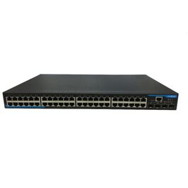 Switch 48 puertos PoE + 4 SFP gigabit gestionable