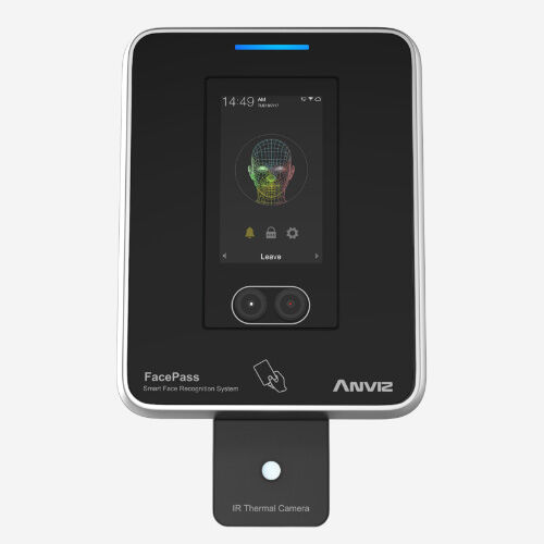 Control horario con reconocimiento facial y sensor de temperatura