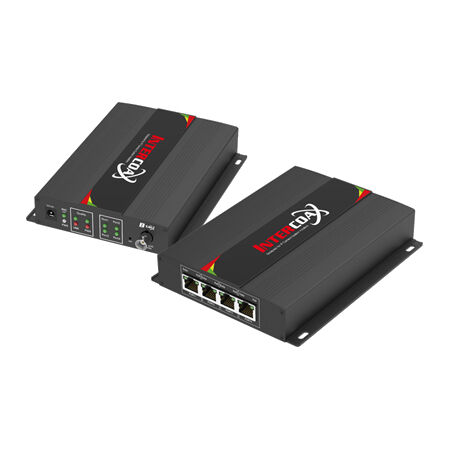Kit TX/RX para el envío de cuatro señales de vídeo IP