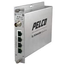 Switch PoE EthernetConnect de 4 puertos UTP, autogestionado, 30W por Puerto, Uplink EoC con cable UTP Cat5/Cat5e/cat6, montaje en pared